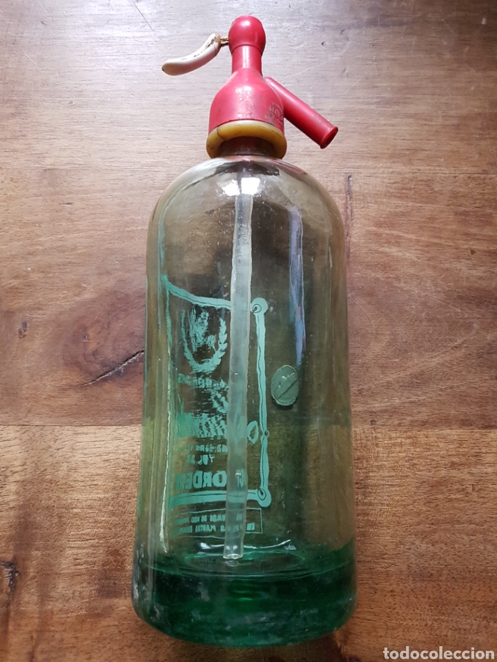 Botellas antiguas: Sifon Lacomba Tordera - Foto 2