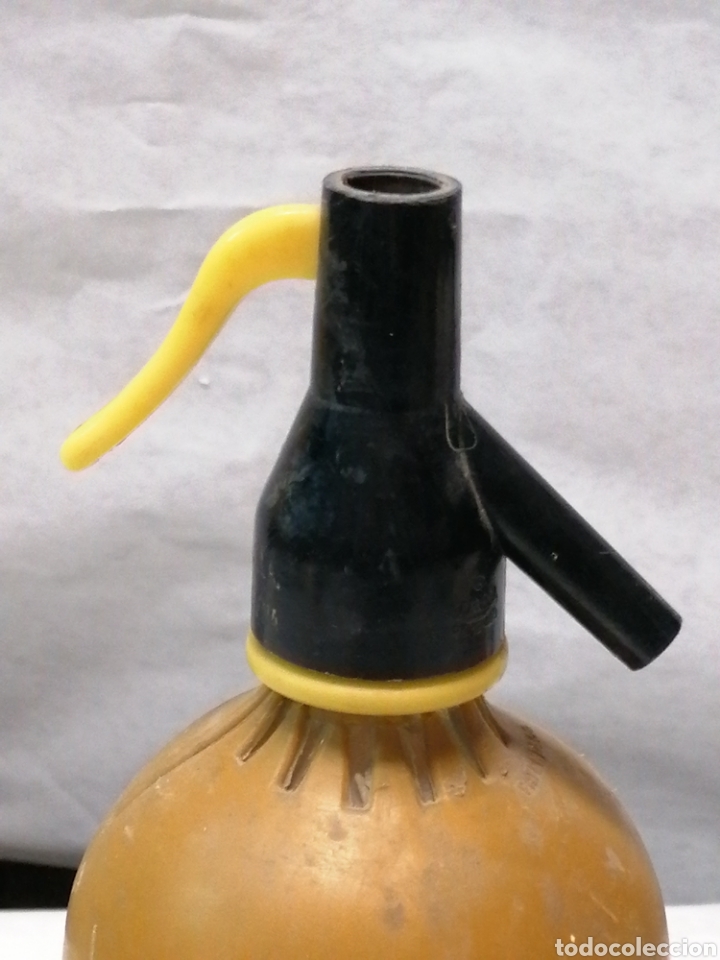 Botellas antiguas: Sif&oacute;n carb&oacute;nica Navarra - Foto 4
