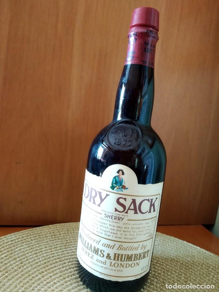 Botellas antiguas: Botella Dry Sack - Foto 1