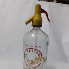 Botellas antiguas: SIFÓN EL FAISÁN DE SALAMANCA. Lote 235327080