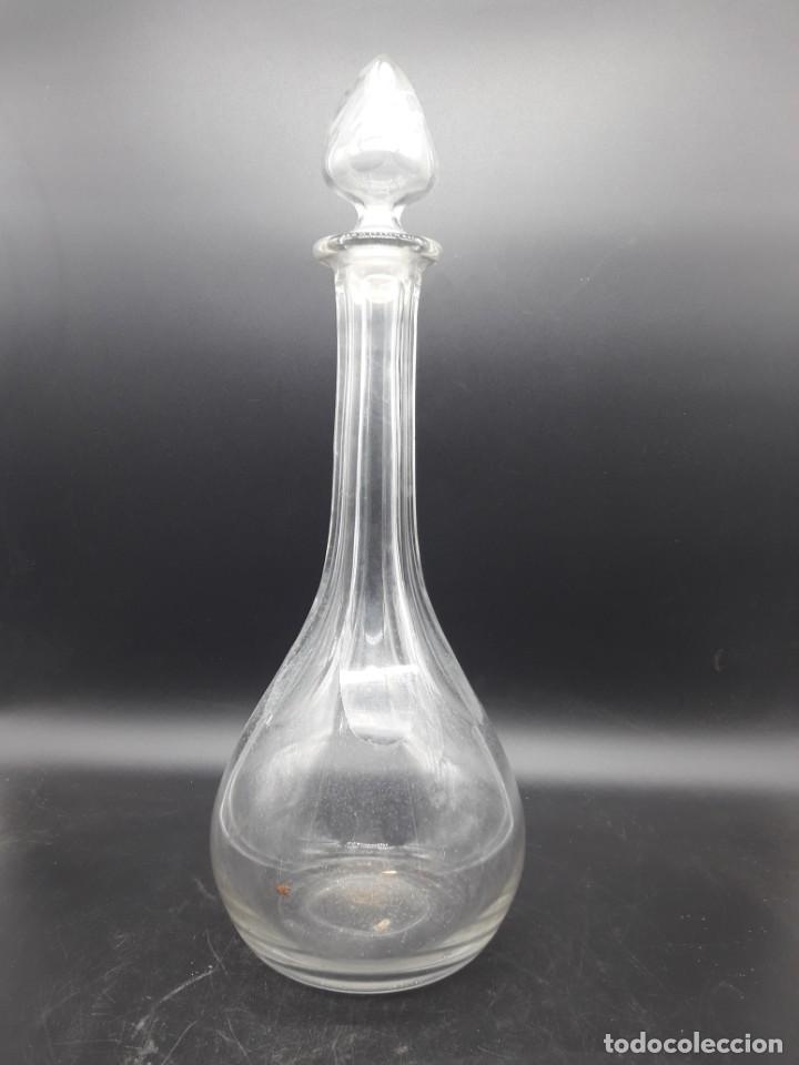 Botellas antiguas: Botella de cristal completa. - Foto 1