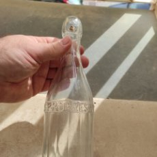 Botellas antiguas: ANTIGUA BOTELLA DE GASEOSA LA PROGRESIVA - VALENCIA - LEER DESCRIPCIÓN -. Lote 236774045