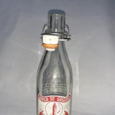 Botellas antiguas: BOTELLA DE GASEOSA SAN MARTÍN DE FUENTES DE NAVA PALENCIA 1/2 LITRO. Lote 303572358