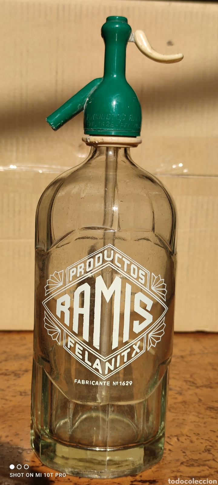 Botellas antiguas: Sifon Productos Ramis - Foto 2