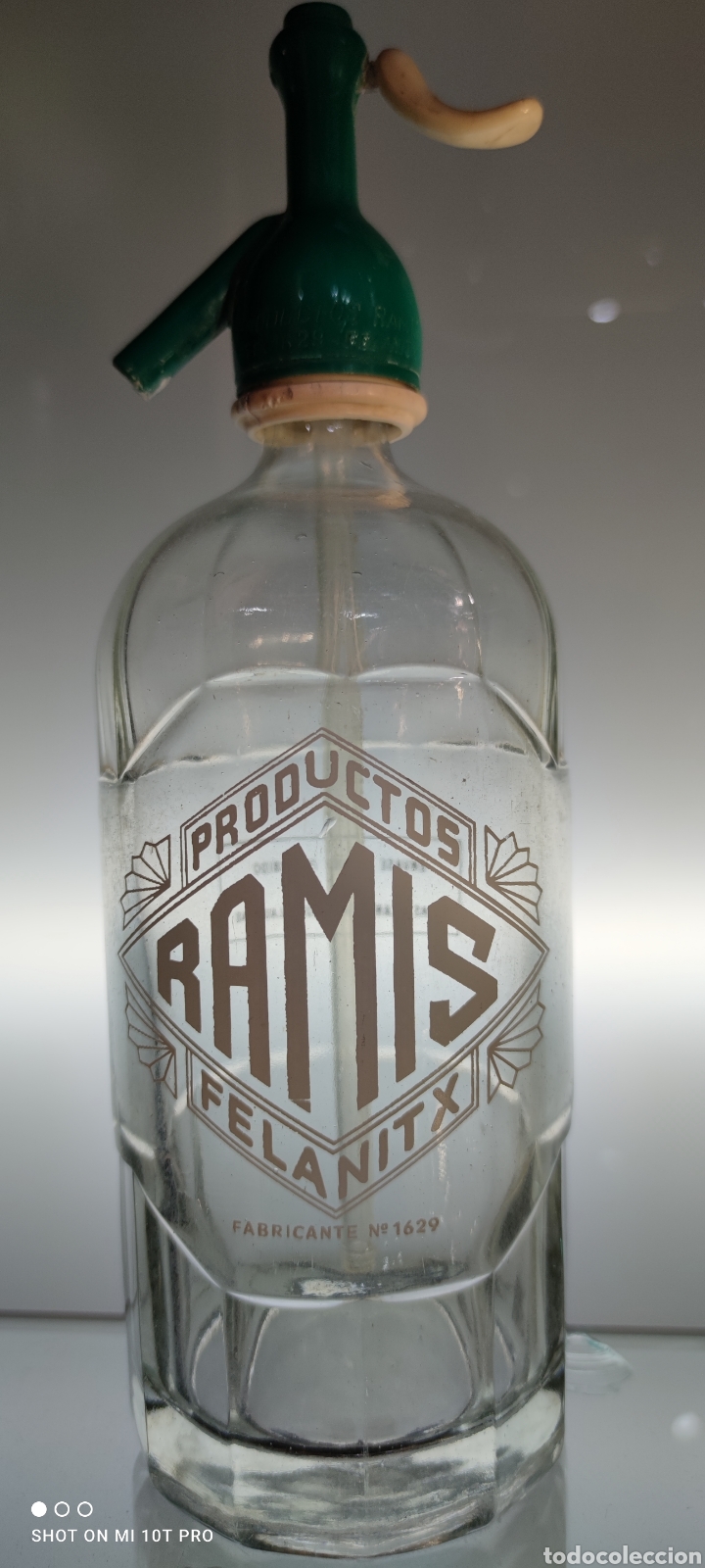 Botellas antiguas: Sifon Productos Ramis - Foto 1