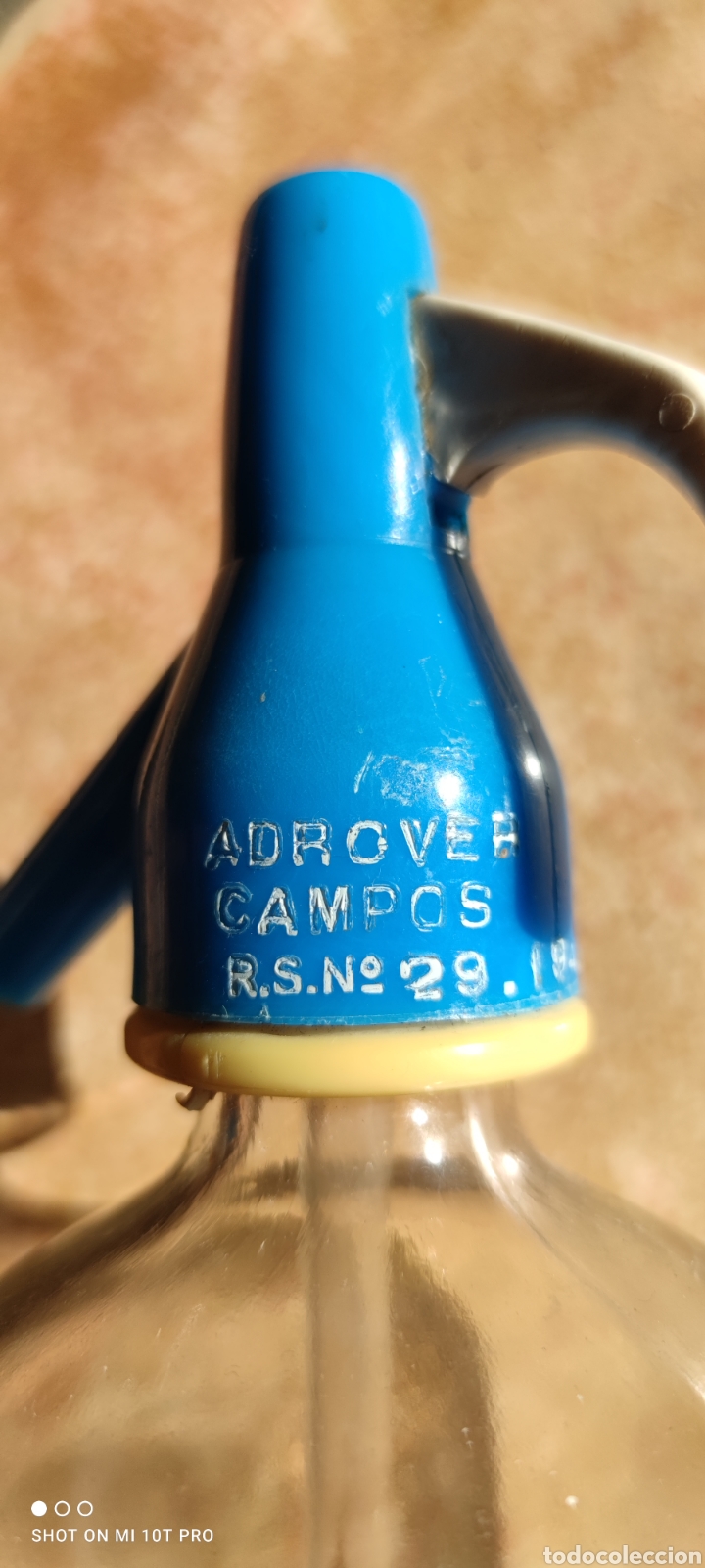 Botellas antiguas: Sifon Adrover Campos Mallorca - Foto 3
