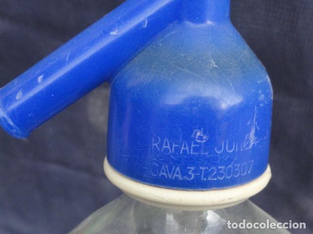 Botellas antiguas: BOTELLA SIF&Oacute;N - RAFAEL JUNC&Aacute; - BARCELONA. - Foto 6