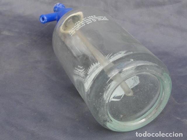 Botellas antiguas: BOTELLA SIF&Oacute;N - RAFAEL JUNC&Aacute; - BARCELONA. - Foto 8