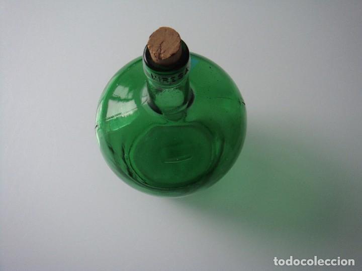 Botellas antiguas: DAMAJUANA VERDE VIRESA - Foto 1