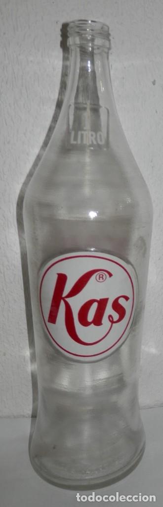 Botellas antiguas: BOTELLA ANTIGUA DEL ZUMO KAS - Foto 1