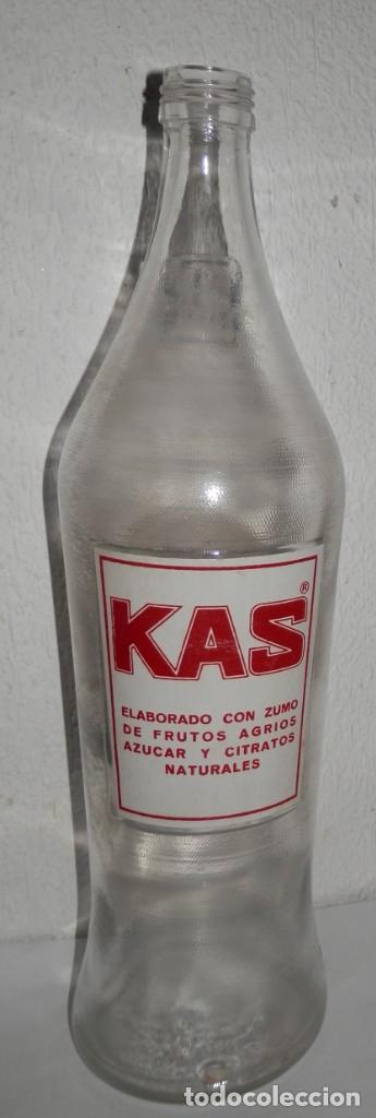 Botellas antiguas: BOTELLA ANTIGUA DEL ZUMO KAS - Foto 2