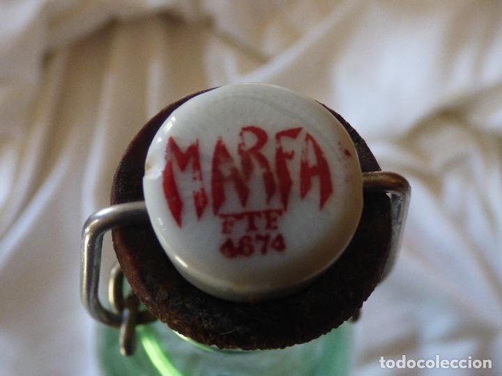 Botellas antiguas: Gaseosa Marfa.Benifallet. - Foto 4
