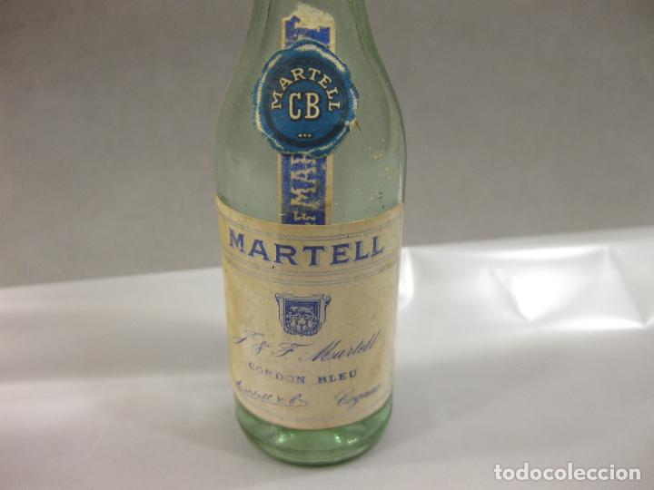 Botellas antiguas: BOTELL&Iacute;N DE CO&Ntilde;AC MARTELL CORDON BLEU - Foto 2