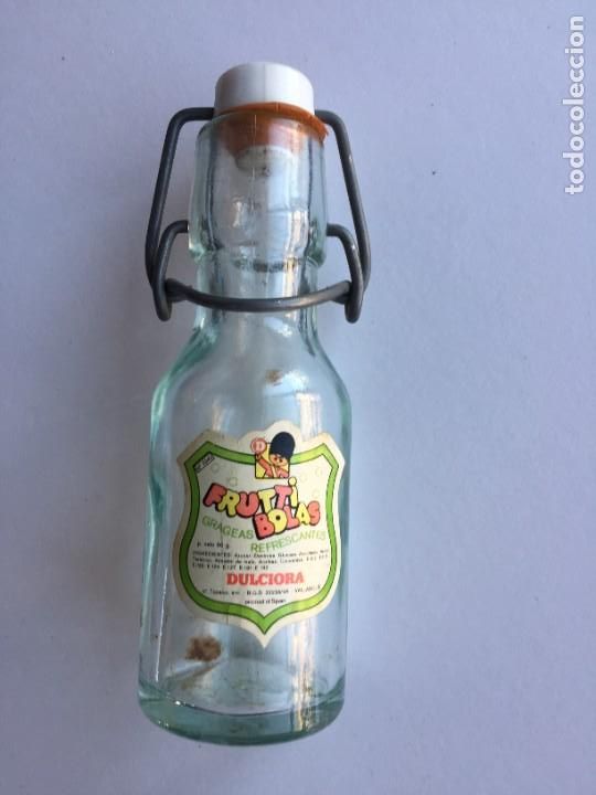 Botellas antiguas: Botella Frutti Bolas Dulciora - Foto 1