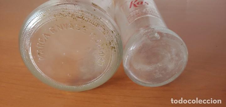 Botellas antiguas: DOS BOTELLAS ANTIGUAS DE KAS. - Foto 4