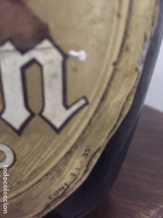 Botellas antiguas: Original Botella de Brandy Doblon Solera Especial - Foto 3