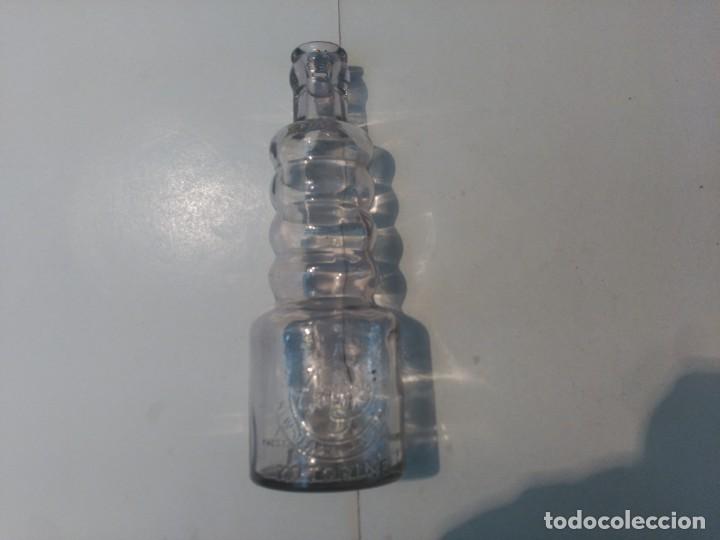 Botellas antiguas: Motorine Botella de aceite - Foto 1