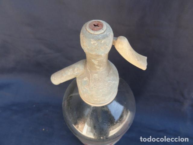 Botellas antiguas: BOTELLA SIF&Oacute;N - IRSA - - Foto 3