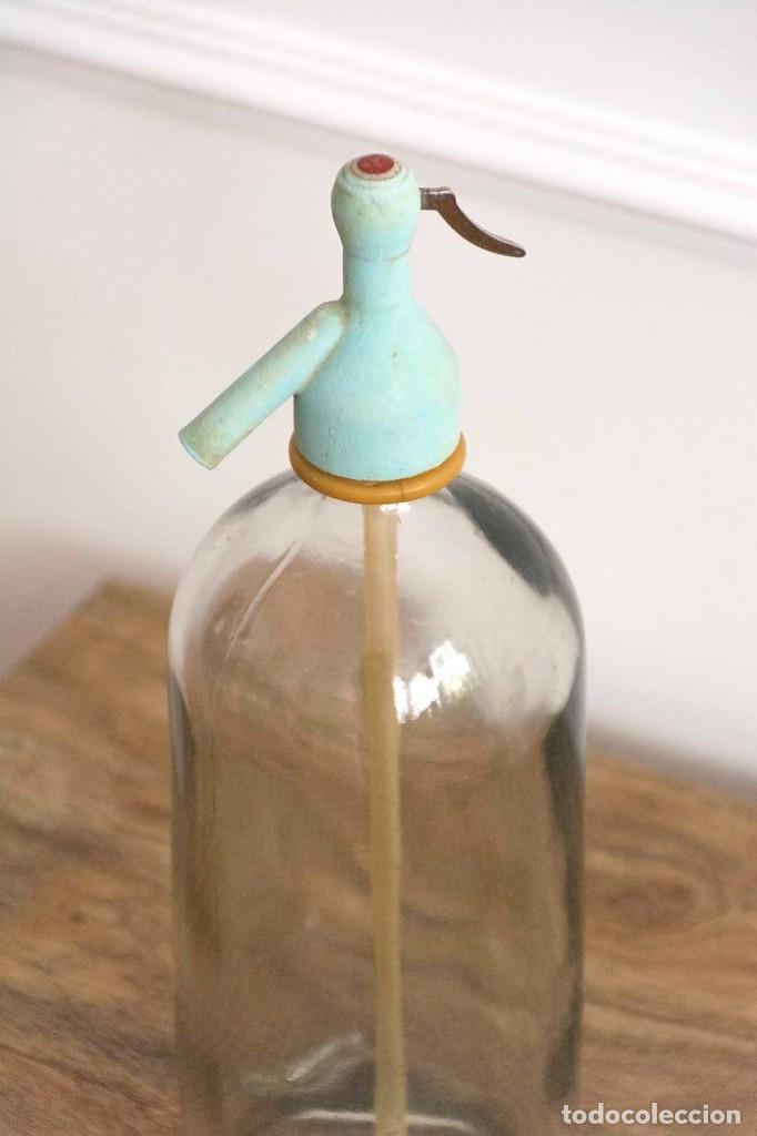 Botellas antiguas: Sif&oacute;n antiguo - Foto 1