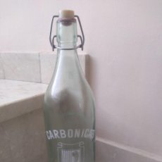 Botellas antiguas: ANTIGUA BOTELLA GASEOSA DE OLOT (GIRONA). Lote 268140819