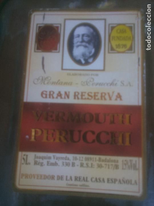 Botellas antiguas: DESCOMUNAL BOTELLA VERMOUTH PERUCHI. 5 LITROS - Foto 5