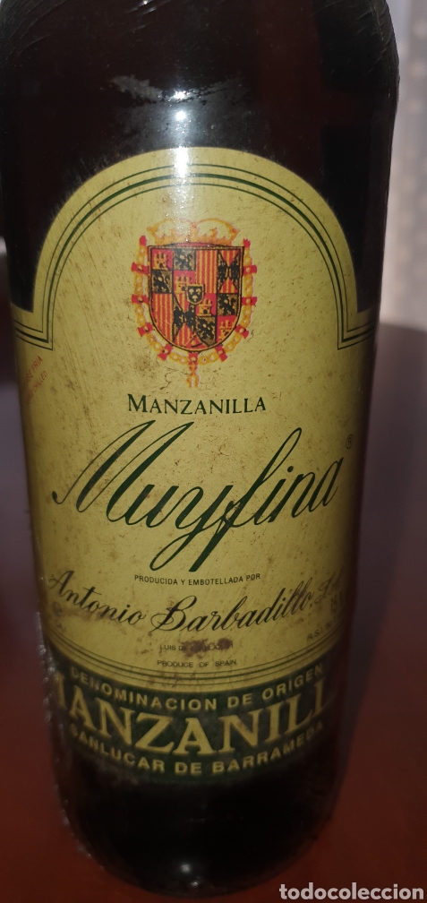 manzanilla fina muy Buy on antonio Antique - bottles barbadillo todocoleccion sanlúcar