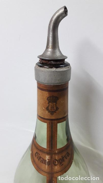 Botellas antiguas: ANTIGUA Y GRAN BOTELLA CON DOSIFICADOR DE COÑAC COGNAC - GRANDE CHAMPAGNE - GRAN OPERA . ALTO 55 CM - Foto 8 - 276531778