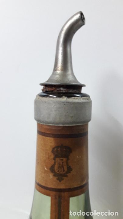 Botellas antiguas: ANTIGUA Y GRAN BOTELLA CON DOSIFICADOR DE COÑAC COGNAC - GRANDE CHAMPAGNE - GRAN OPERA . ALTO 55 CM - Foto 9 - 276531778