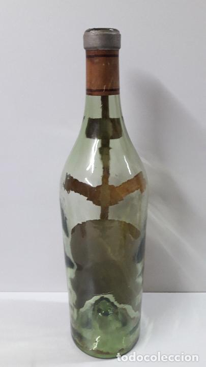 Botellas antiguas: ANTIGUA Y GRAN BOTELLA CON DOSIFICADOR DE COÑAC COGNAC - GRANDE CHAMPAGNE - GRAN OPERA . ALTO 55 CM - Foto 17 - 276531778