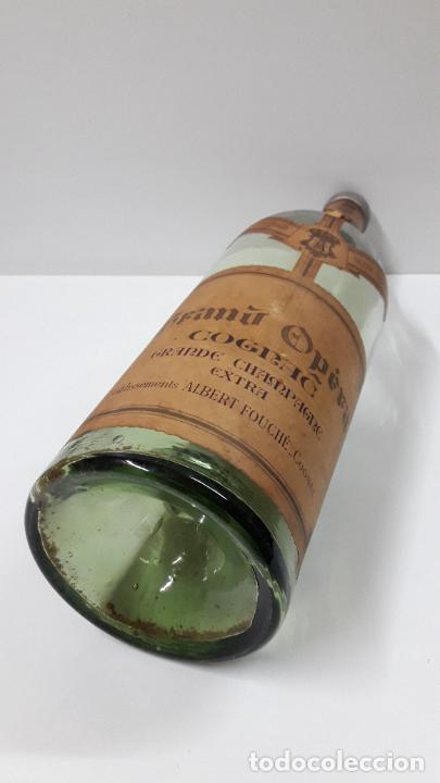 Botellas antiguas: ANTIGUA Y GRAN BOTELLA CON DOSIFICADOR DE COÑAC COGNAC - GRANDE CHAMPAGNE - GRAN OPERA . ALTO 55 CM - Foto 27 - 276531778