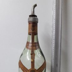 Botellas antiguas: ANTIGUA Y GRAN BOTELLA CON DOSIFICADOR DE COÑAC COGNAC - GRANDE CHAMPAGNE - GRAN OPERA . ALTO 55 CM
