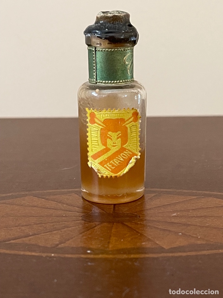 Botellas antiguas: ANTIGUA BOTELLA DE CHAMPU TETAVON - Foto 1