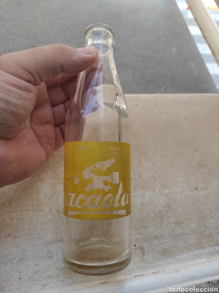 Botellas antiguas: Antigua Botella de Batido Cacaolat - Letona - Modelo 3 - - Foto 1