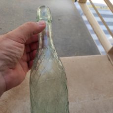 Botellas antiguas: ANTIGUA BOTELLA AGRUPACIÓN DE FABRICANTES DE GASEOSAS - VALENCIA - VERDE -