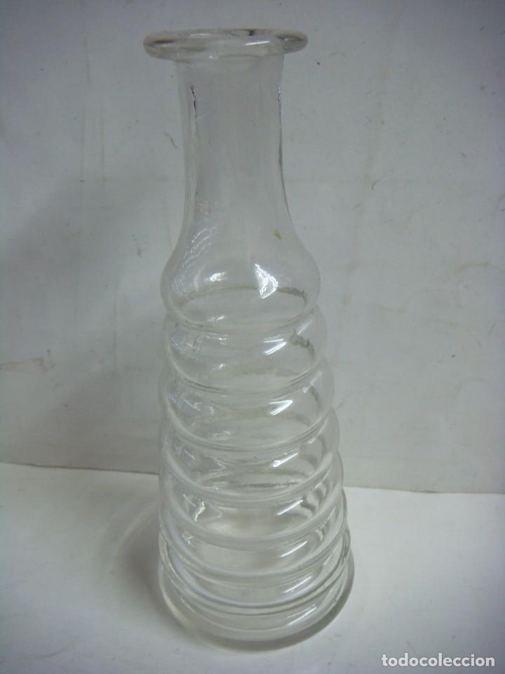 Botellas antiguas: BOTELLA EN CRISTAL ANTIGUA -(&) - Foto 1