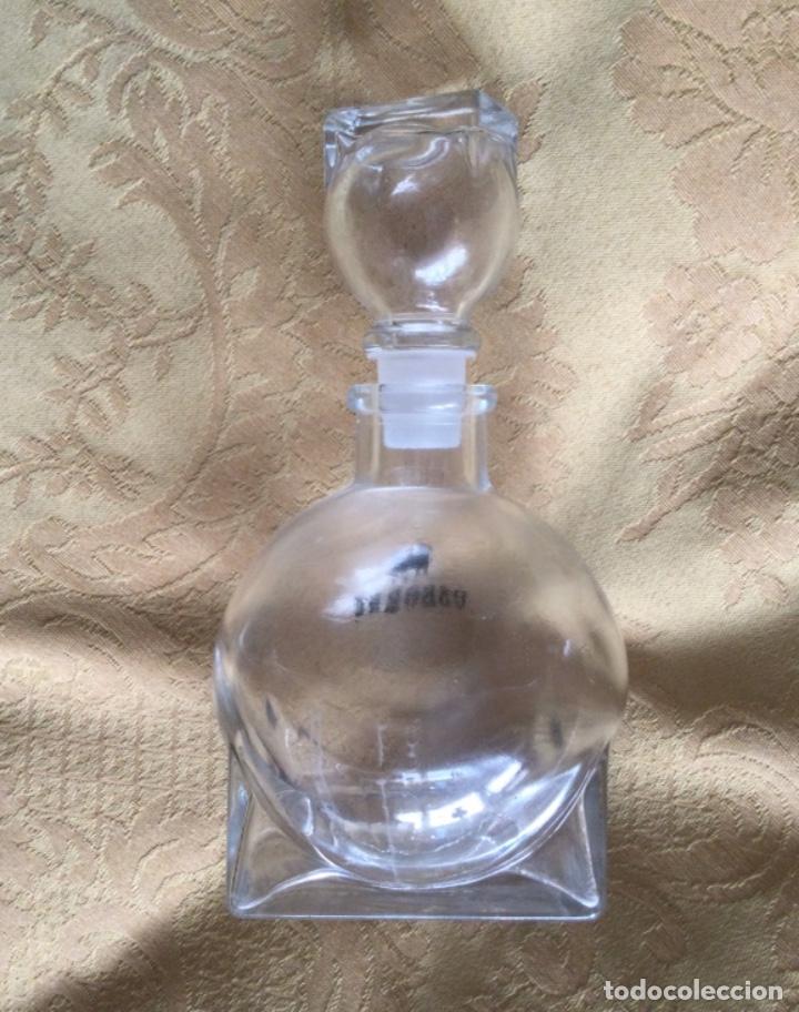 Botellas antiguas: PEQUE&Ntilde;A BOTELLA DE CRISTAL, OSBORNE - Foto 6
