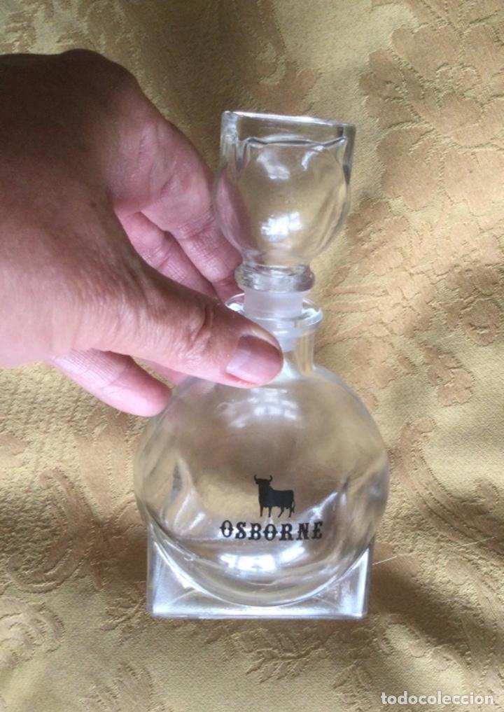 Botellas antiguas: PEQUE&Ntilde;A BOTELLA DE CRISTAL, OSBORNE - Foto 14
