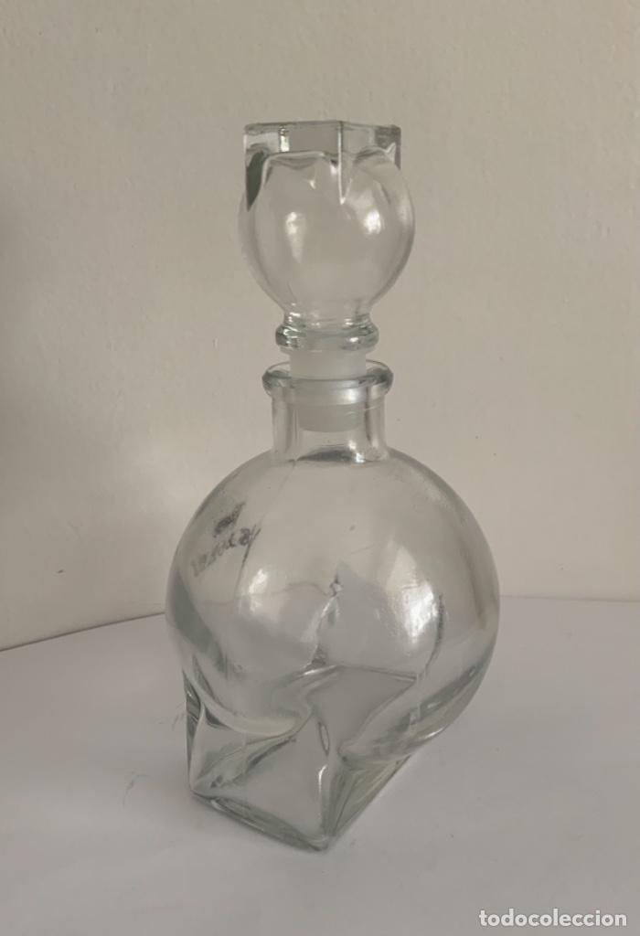 Botellas antiguas: PEQUE&Ntilde;A BOTELLA DE CRISTAL, OSBORNE - Foto 5