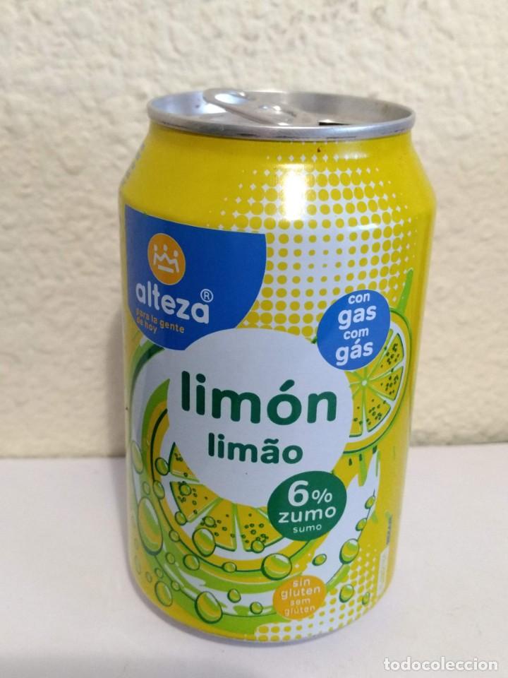 Botellas antiguas: BOTE - LATA REFRESCO ALTEZA LIMON - Foto 1