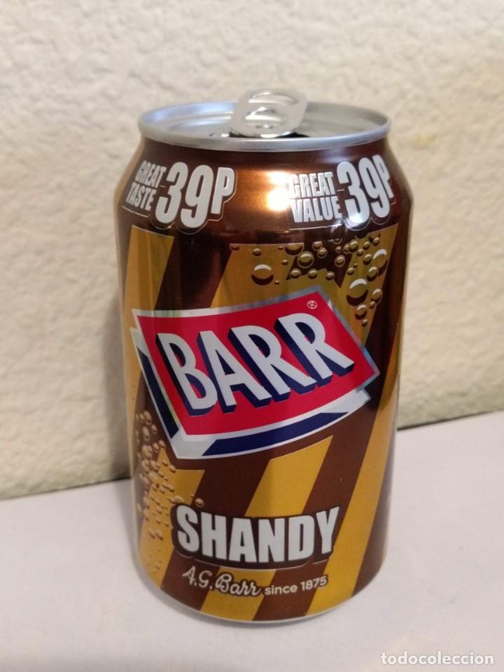 Botellas antiguas: BOTE - LATA BARR SHANDY - Foto 1