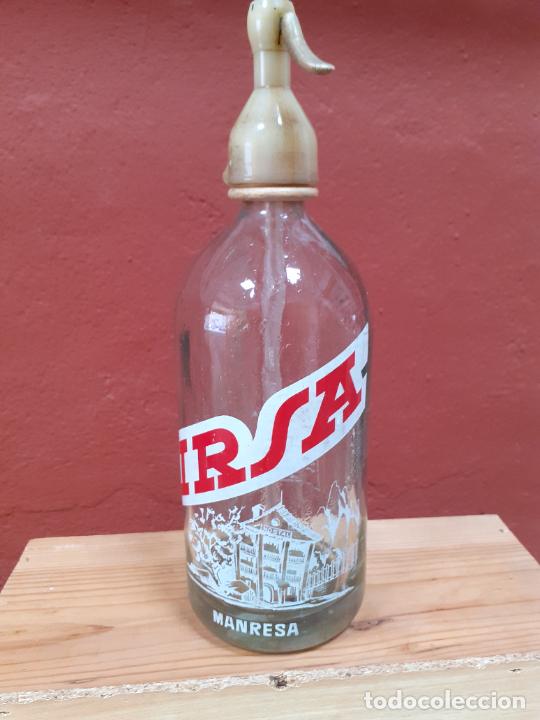 Botellas antiguas: SIF&Oacute;N IRSA MANRESA - Foto 1