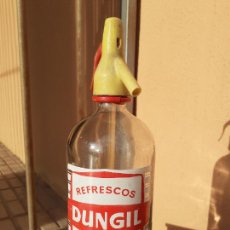 Botellas antiguas: SIFÓN DUNGIL. Lote 291329598