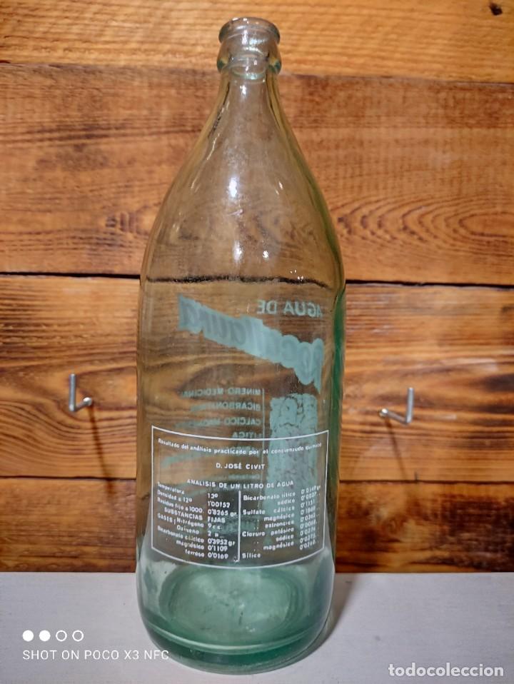 Botellas antiguas: Botella agua de Rocallaura - Foto 2