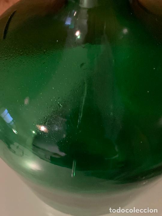 2 garrafas vidrio verde con asas, de brandy - Compra venta en todocoleccion