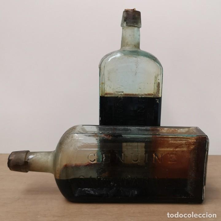 Botellas antiguas: Botellas de Sarsaparrilla de 1880 - Foto 4