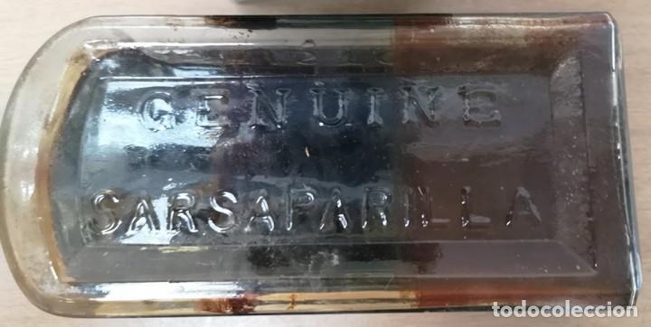 Botellas antiguas: Botellas de Sarsaparrilla de 1880 - Foto 6