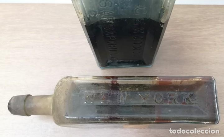 Botellas antiguas: Botellas de Sarsaparrilla de 1880 - Foto 7