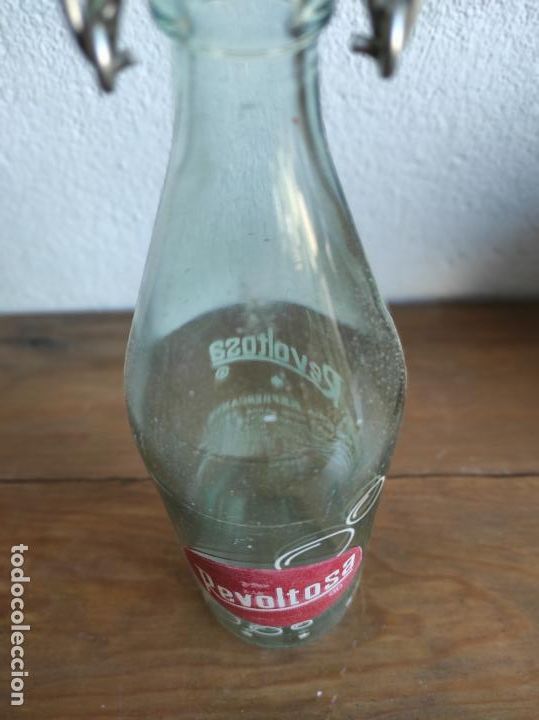 Botellas antiguas: Botella gaseosa la Revoltosa - Foto 3
