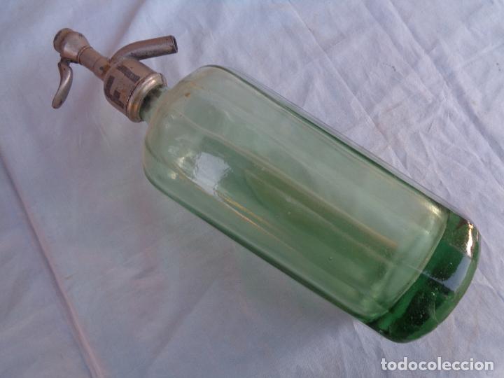Botellas antiguas: ANTIGUO SIF&Oacute;N - Foto 4