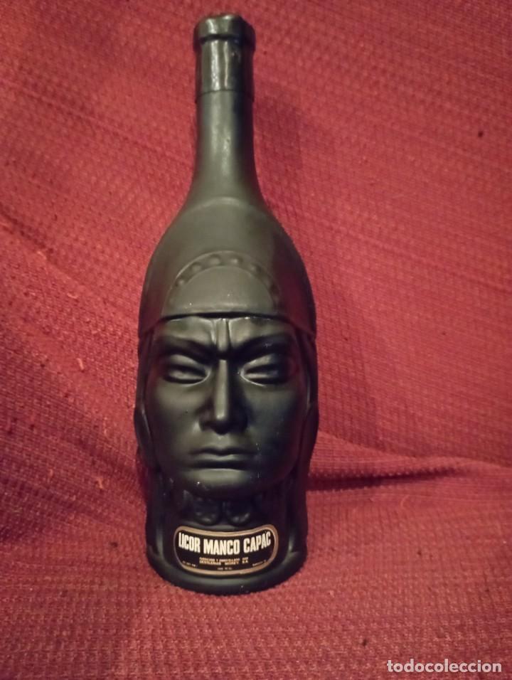 Botellas antiguas: Botella vac&iacute;a licor - Foto 1